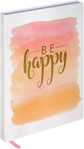 Be Happy Lined Journal by Artist's Loft in Kuwait