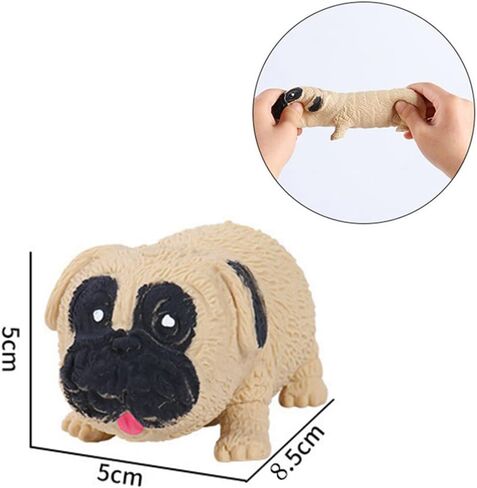 اتش في زد يو ام لعبة ضغط اسفنجية لطيفة للكلاب، لعبة تخفيف التوتر للاطفال والكبار، العاب اسفنجية لمرضى التوحد واضطراب فرط الحركة ونقص الانتباه والتخلي عن العادات السيئة، غير سامة in Kuwait