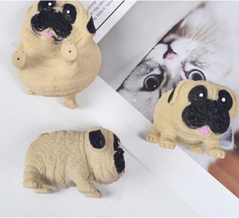 اتش في زد يو ام لعبة ضغط اسفنجية لطيفة للكلاب، لعبة تخفيف التوتر للاطفال والكبار، العاب اسفنجية لمرضى التوحد واضطراب فرط الحركة ونقص الانتباه والتخلي عن العادات السيئة، غير سامة in Kuwait