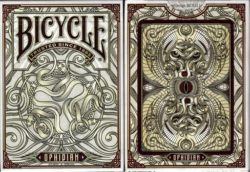 Ophidian Bicycle Playing Cards Poker Size Deck USPCC Custom Limited Edition in Saudi Arabia