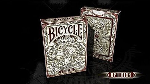 Ophidian Bicycle Playing Cards Poker Size Deck USPCC Custom Limited Edition in Saudi Arabia