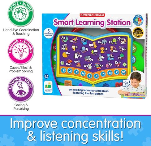 رحلة التعلم: ABC Melody Maker - ألعاب التعلم والتعليم - أنشطة تفاعلية تنموية لمرحلة ما قبل المدرسة - الأطفال من سن 3 سنوات فما فوق - ألعاب تعليمية إلكترونية للأطفال الصغار in Kuwait