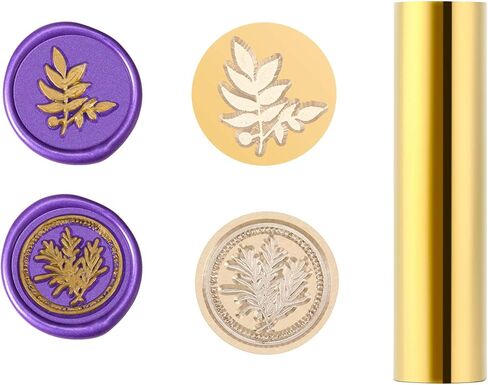 ختم شمع منقوش على الوجهين من Mornajina، مع طوابع شمع الحب/ختم شمع نجمة القمر، ختم شمع نحاسي صغير 15 مم، ختم شمع مع الحب، مغلف مناسب، تزيين تغليف الهدايا in Kuwait