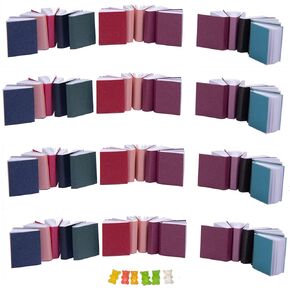 Dollhouse Miniature Books Miniatures Furniture Accessories DIY Doll House Accessory Decoration Mini Ornaments 1 12 Scale 48 Pcs Tiny Book Tiny Bears in Kuwait