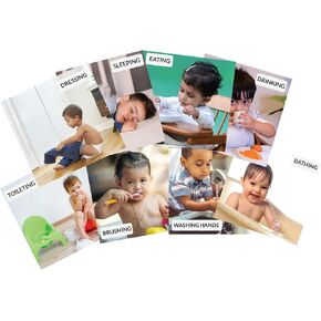 B4BRAIN Activities of Daily Living (ADL) Cards 1-2 Year for Brain Development Designed by Experts in Saudi Arabia