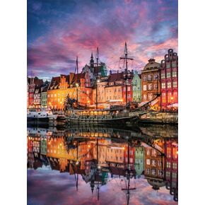 بافالو جيمز - جدانسك، بولندا - أحجية الصور المقطوعة 1000 قطعة للبالغين، ألغاز التحدي مثالية ليالي اللعب - الحجم النهائي 1000 قطعة هو 26.75 × 19.75، كبير in Saudi Arabia