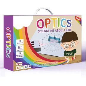 Teenii Optics Science Kit About Light Experiment for Kids, STEM Physics Lab Set Students Education Toys Brithday Gift for Boys Girls Age 8~16 Year Old