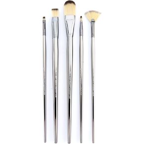 Royal & Langnickel Zen 5 Piece Long Handle Acrylic & Oil Filbert Variety Paint Brush Set in Kuwait