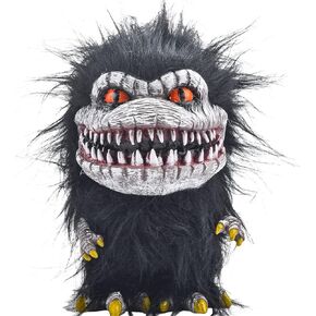 Alien Monster Prop Doll, Creepy Plush Doll Movie Stuffed Toy, Black Funny Ugly Space Crite Horror Gifts for Adult Collector on Halloween Birthday