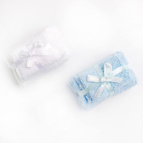 طقم مناشف حمام مصغرة من قطعتين، مناشف صغيرة للمنزل الصغير، اكسسوارات الحمام للديكور in Kuwait