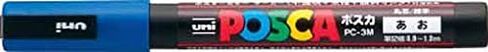 يوني Posca Aqueous fine PC-3M أزرق in Saudi Arabia