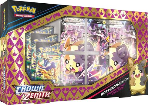 Pokemon TCG: Crown Zenith Premium Playmat Collection Morpeko V-Union Box in Saudi Arabia