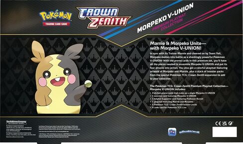 Pokemon TCG: Crown Zenith Premium Playmat Collection Morpeko V-Union Box in Saudi Arabia