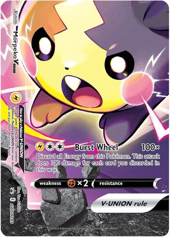 Pokemon TCG: Crown Zenith Premium Playmat Collection Morpeko V-Union Box in Saudi Arabia