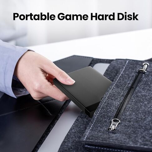 وحدة تحكم ألعاب Bearway Retro 500G HDD - وحدة تحكم ألعاب فيديو مع 60000+ ألعاب كلاسيكية، محرك أقراص ثابتة خارجي متوافق مع 70+محاكيات وألعاب ثلاثية الأبعاد، وحدة تحكم فائقة لنظام التشغيل Windows 8.1/10/11، SATA 3.0 in Kuwait