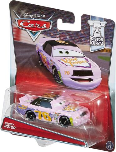 ديزني سيارة كروستي روتور من الفينيل من بيكسار كارز مصبوبة بمقياس 1:55 in Kuwait