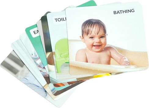 B4BRAIN Activities of Daily Living (ADL) Cards 1-2 Year for Brain Development Designed by Experts in Saudi Arabia
