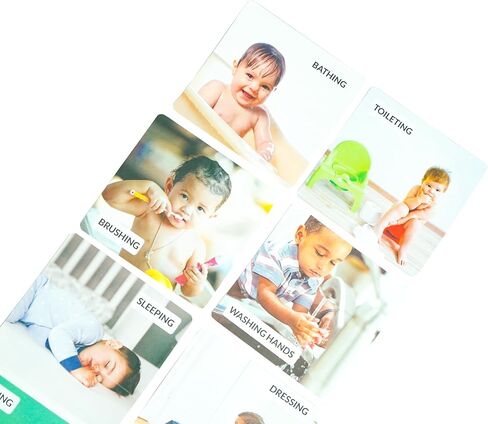 B4BRAIN Activities of Daily Living (ADL) Cards 1-2 Year for Brain Development Designed by Experts in Saudi Arabia