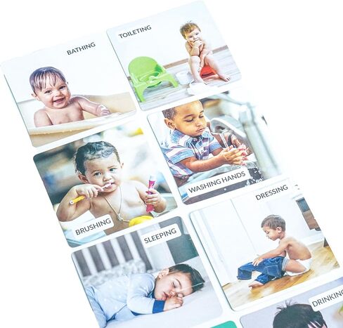 B4BRAIN Activities of Daily Living (ADL) Cards 1-2 Year for Brain Development Designed by Experts in Saudi Arabia