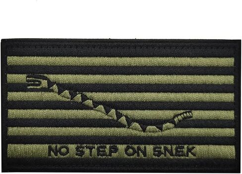 Ansellf لا خطوة على Snek، التصحيح مضحك مضحك التكتيكية المطرزة شارة هوك حلقة التصحيح التكتيكي in Kuwait
