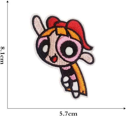 4 قطع شعار فتاة محظوظ الكي على الخياطة الراقية مطرز التصحيح لسترات الظهر جينز وملابس شارة زين تسجيل الرياضة صائق in Kuwait