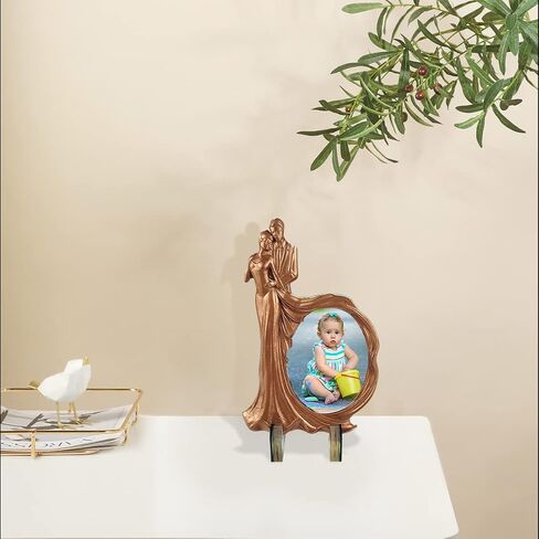 Voyyphixa Couple Photo Frame Resin Molds Silicone, Bride and Groom Picture Frame Epoxy Molds for Casting DIY Personalized Valentine's Day Anniversary Home Table Decor in Saudi Arabia