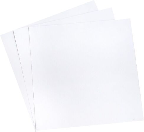American Crafts Precision Cardstock Pack-12x12 60/Package White Cardstock, White Textured Cardstock Art Crafts Supplies Cardstock For Cutting Machine Cardstock For Scrapbooking Cardstock White in Saudi Arabia