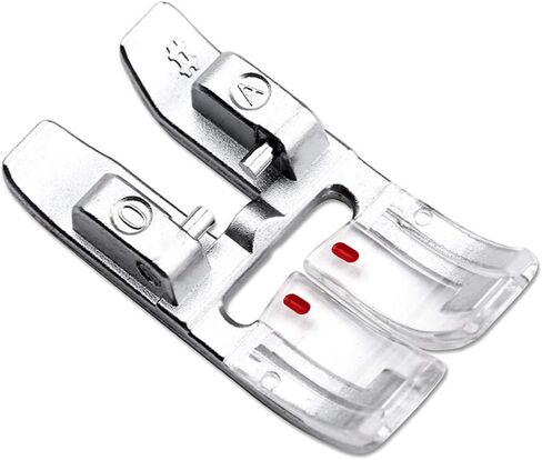 DREAMSTITCH 98-694828-00 Snap On 9mm Zig Zag Presser Foot with IDT for Pfaff Sewing Machine #820773-096,#820244096 in Saudi Arabia
