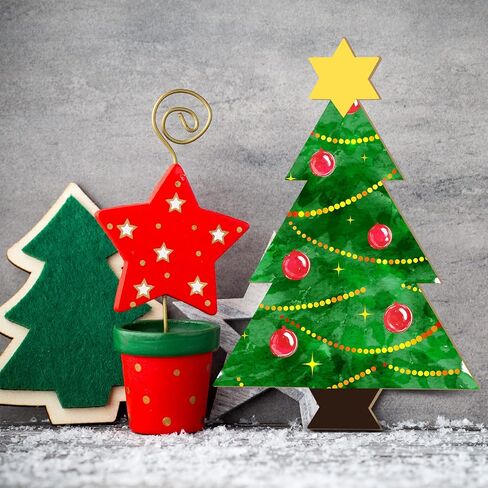 4 قطع 15 × 10 بوصة عيد الميلاد الحلي الخشبية غير الانتهاء مجموعة شجرة الخشب الحرفية قطع فارغة شجرة عيد الميلاد شكل انقطاع لزينة حفلة عيد الميلاد DIY in Kuwait