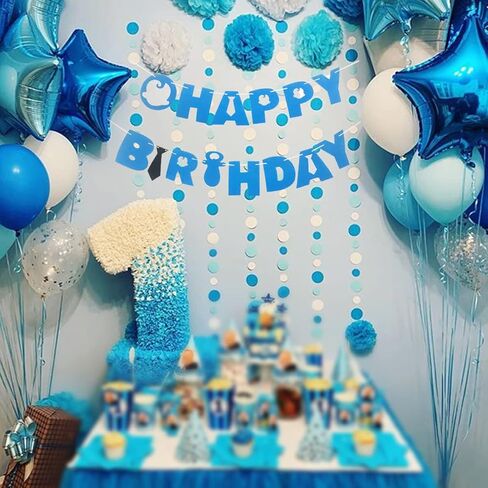 Nice Orange Birthday Party Banner For Boss Baby,Boys and girls birthday party decorations blue in Kuwait