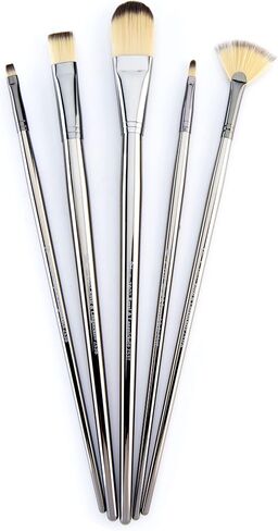 Royal & Langnickel Zen 5 Piece Long Handle Acrylic & Oil Filbert Variety Paint Brush Set in Saudi Arabia