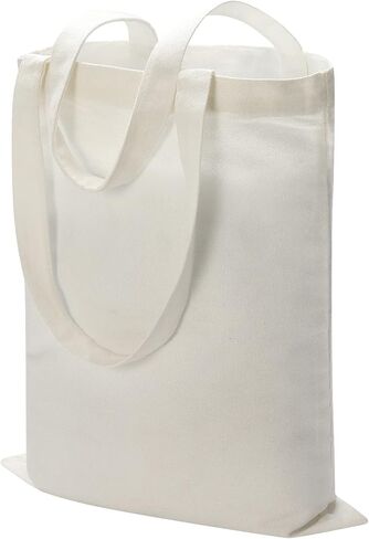 stonechic 36 Pieces Sublimation Tote Bags Blank Canvas Tote Bags Grocery Bags for Heat Transfer Vinyl DIY Crafting White in Kuwait