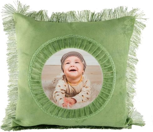 قطعتان من أكياس وسائد التسامي، أغطية وسائد فارغة مقاس 22 × 18 بوصة مع سحاب غير مرئي على شكل قلب أغطية وسائد مخملية ناعمة للاستخدام بنفسك وطباعة نقل الحرارة (بدون حشوات وسادة) in Kuwait