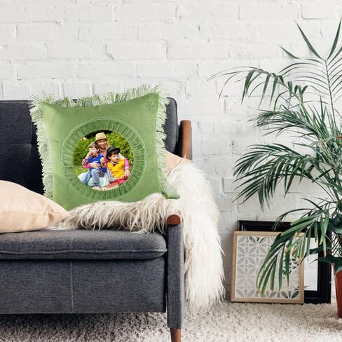 قطعتان من أكياس وسائد التسامي، أغطية وسائد فارغة مقاس 22 × 18 بوصة مع سحاب غير مرئي على شكل قلب أغطية وسائد مخملية ناعمة للاستخدام بنفسك وطباعة نقل الحرارة (بدون حشوات وسادة) in Kuwait