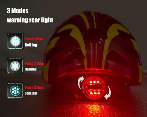 Unicorn Helmet for Toddler and Kid 3D Unicorn CPSC Safety Certified Approximately 2-6 Years Easily Adjuastable,Skateboard Skating Scooter Helmet with Rear Light Toddler Gift Christmas in Kuwait