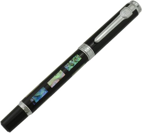 Jinhao 8802 قلم حبر على شكل صدفة البحر ذو طرف منحني، قلم Fude ذو حجم رفيع إلى واسع مع مجموعة حقيبة أقلام in Kuwait