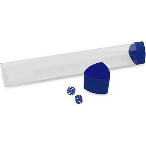 Playmat Tube with Dice Cap - Blue (1 Tube)