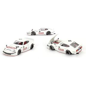 True Scale Miniatures Model Car Compatible with Nissan Fairlady Z Datsun MOTUL V3 White Limited Edition 1/64 Diecast Model Car Kaido House KHMG064 in Saudi Arabia