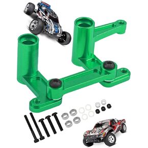 Rcarmumb RC ترقيات أجزاء لـ 1/10 Slash VXL 2WD/Rustler VXL 2WD/Bandit VXL 2WD، Ford F-150 Raptor، وصلة سحب من الألومنيوم مع محامل كروية، استبدل 3743، أزرق داكن