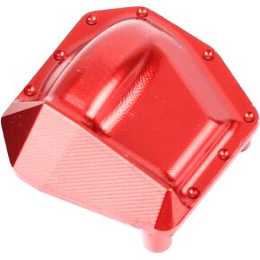 LCX Racing 1/10 RC Crawler Car CNC Aluminum Front Rear Axle AR45 Pumpkin Differential Cover for Axial SCX10 PRO SCX10 III Early SCX10.3 AXI03014, Upgrades Patrs Accessories (Black)