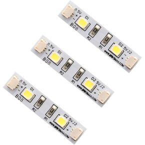 BRIKSMAX LED Strip Lights Warm White Small for DIY Lego/Moc Lighting(3 Pack)
