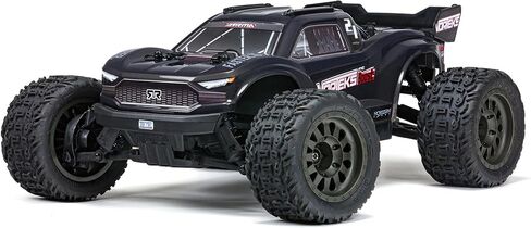 شاحنة ARRMA RC 1/10 VORTEKS 4X2 Boost MEGA 550 شاحنة استاد مصقولة RTR (البطاريات والشاحن غير متضمنة)، أحمر، ARA4105V4T1 in Saudi Arabia