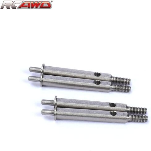 RCAWD Drive Stub Axles Wheel Axles #45 Steel for RCAWD Portal Axle for Axial SCX24 Wrangler Bronco Gladiator C10 Deadbolt AX24 XC-1 4WS Upgrade Parts in Saudi Arabia