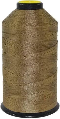 خيط الخياطة SGT KNOTS #69 Milspec - درجة عسكرية، خيط نايلون مربوط لخياطة الجلود، وإصلاح القماش والمزيد (بكرة 8oz، أوراق الشجر الخضراء، قطعة واحدة) in Kuwait