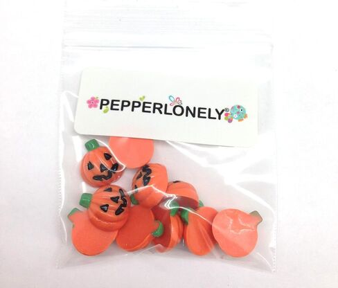 PEPPERLONELY 10 قطع من الراتنج المخيف للهالوين كابوشون بظهر مسطح DIY لتزيين القصاصات وصناعة الحرف اليدوية، 20 × 30 مم in Saudi Arabia