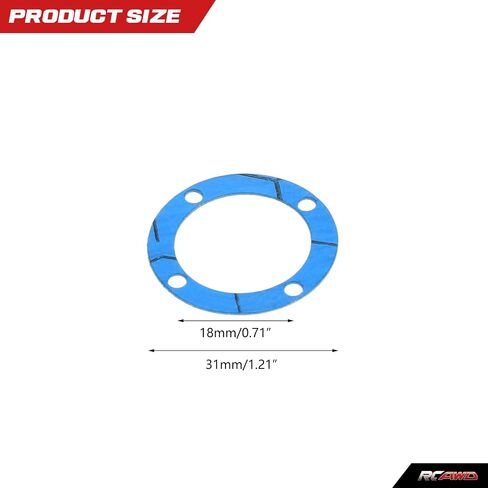 RCAWD 3S Diff Gasket AR310444 for Arrma 1/7 1/8 Series in Saudi Arabia