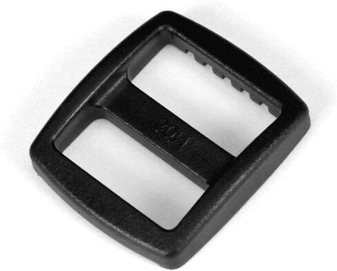 Strapworks Black Plastic Wide Mouth Tri-Glide Slide – For Bag Straps, Rifle Slings, Dog Collars – 3/4 Inch, 1 Pack in Saudi Arabia