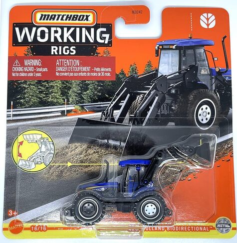 Matchbox 2022 - Working Rigs Wave 2 - New Holland Biodirectional - #16/16 in Saudi Arabia
