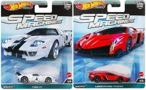 Hot Wheels Car Culture 2023 Speed Machines Complete Set of 5 Diecast Vehicles from FPY86-959A Release in Saudi Arabia