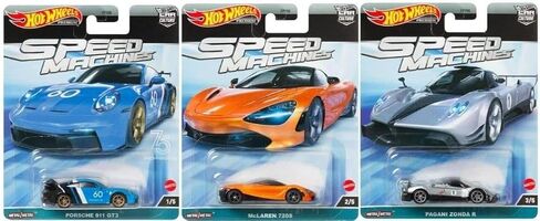 Hot Wheels Car Culture 2023 Speed Machines Complete Set of 5 Diecast Vehicles from FPY86-959A Release in Saudi Arabia